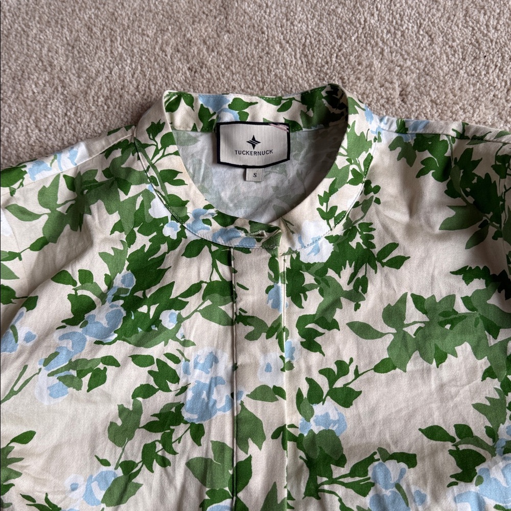 Tuckernuck English Ivy Royal Floral Dress Size Small - Picture 8 of 10
